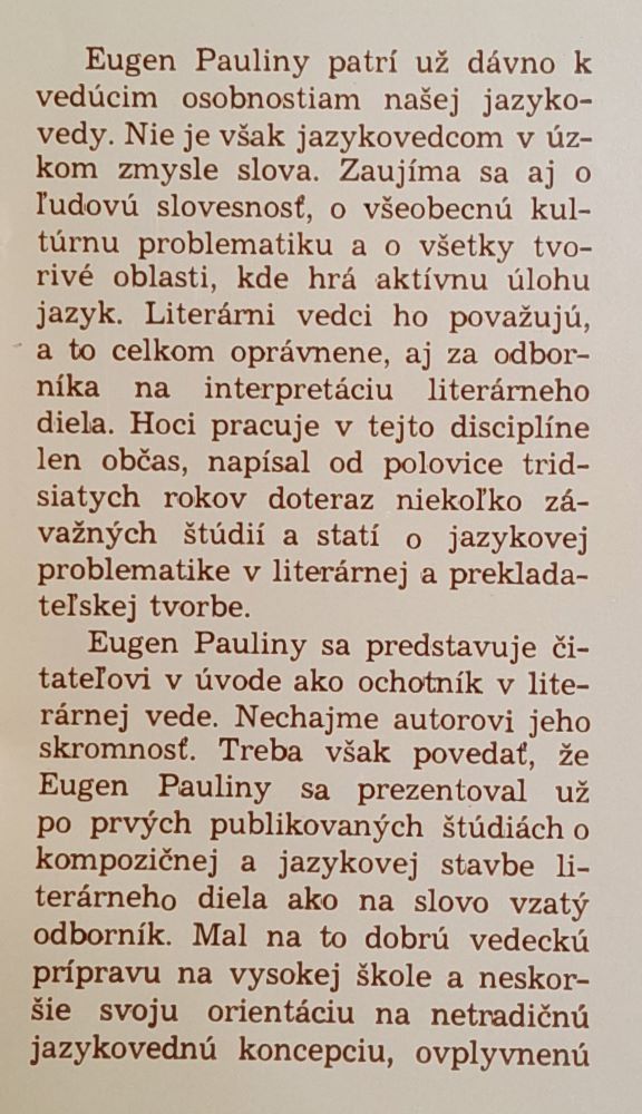 O jazyku a štýle slovenskej prózy / Studia litteraria
