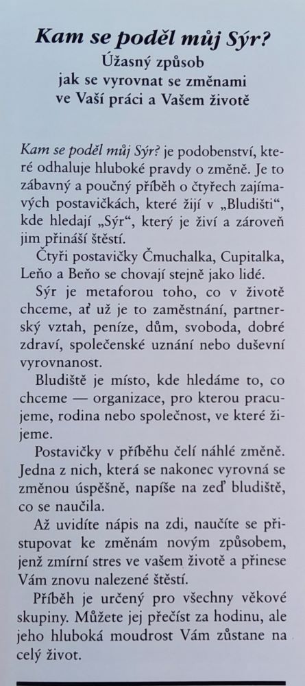 Kam se poděl muj Sýr?