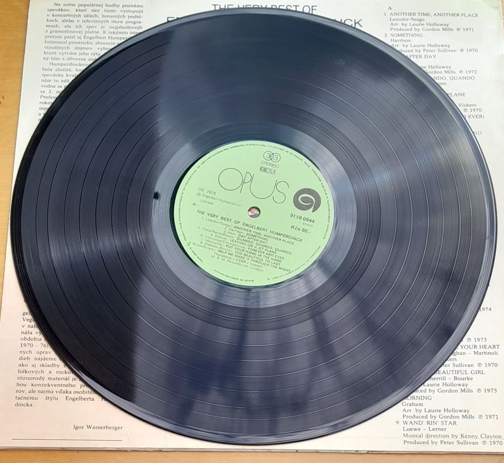 Engelbert Humperdinck LP platňa - long play