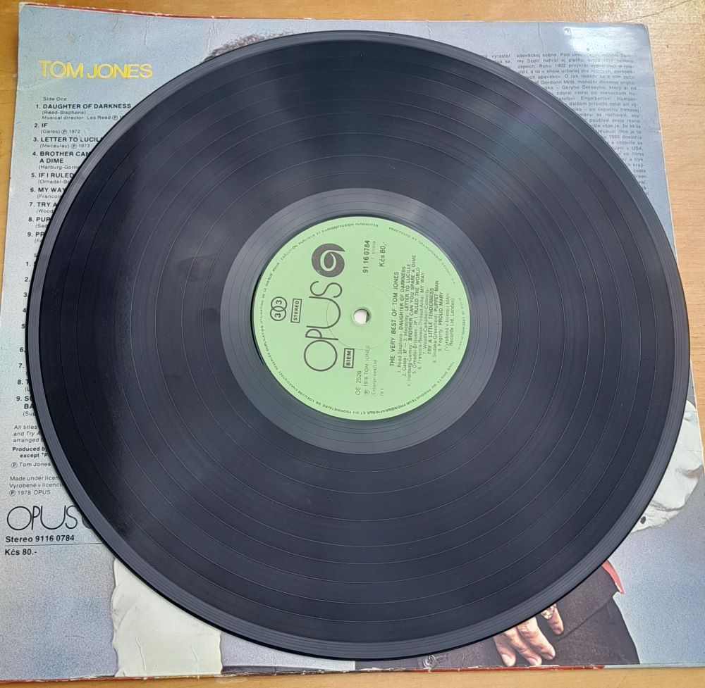 Tom Jones, The very best of, LP platňa - long play