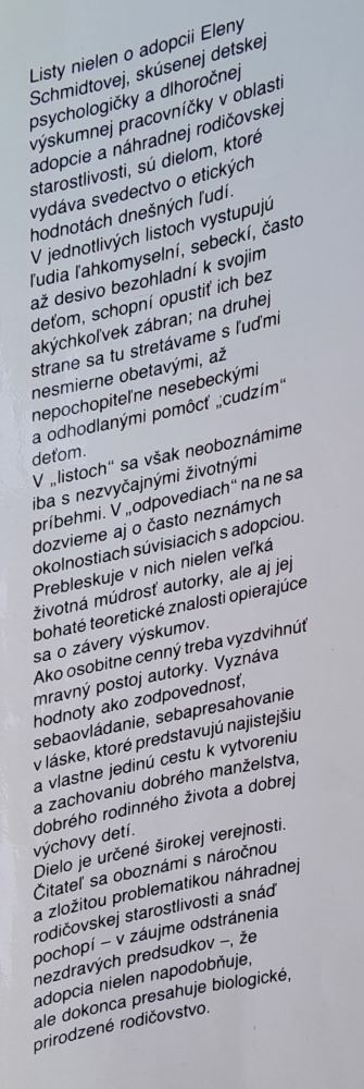 Listy nielen o adopcii