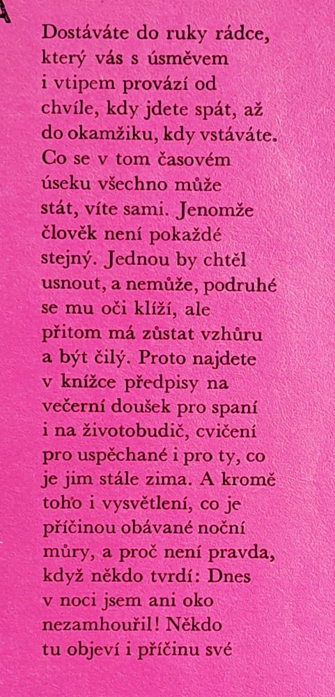 Vše o spánku / Astra