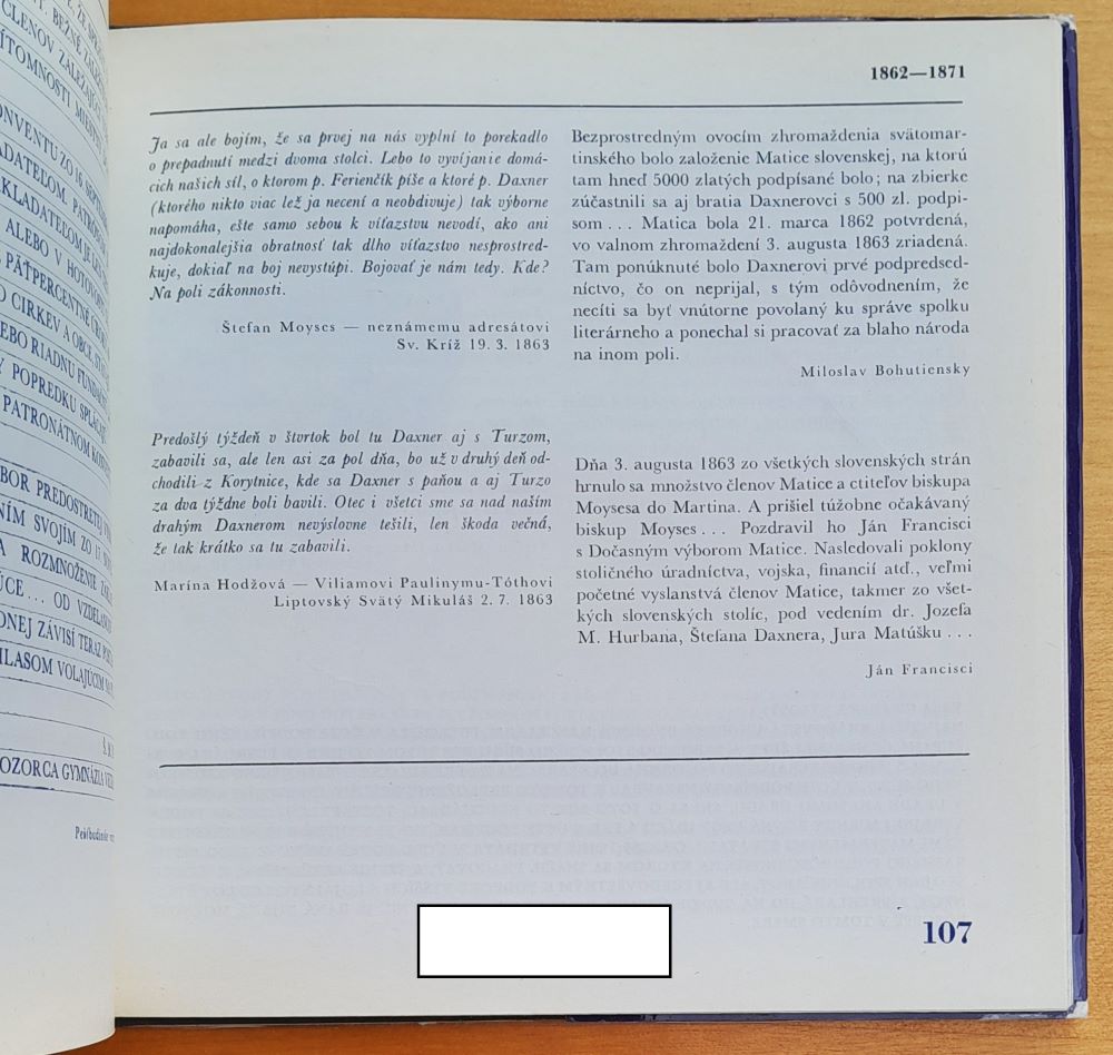 Štefan Marko Daxner / Život a dielo v dokumentoch / Edícia Sondy