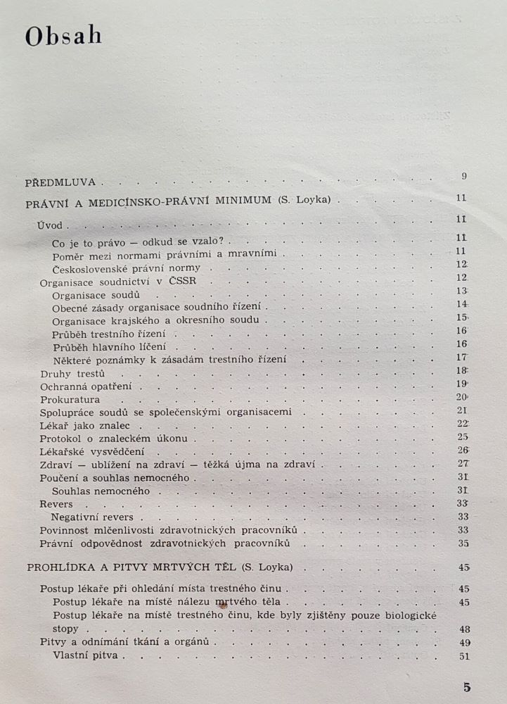 Učebnice soudního lékařství pro stomatology / Učebnice pro lékařské fakulty