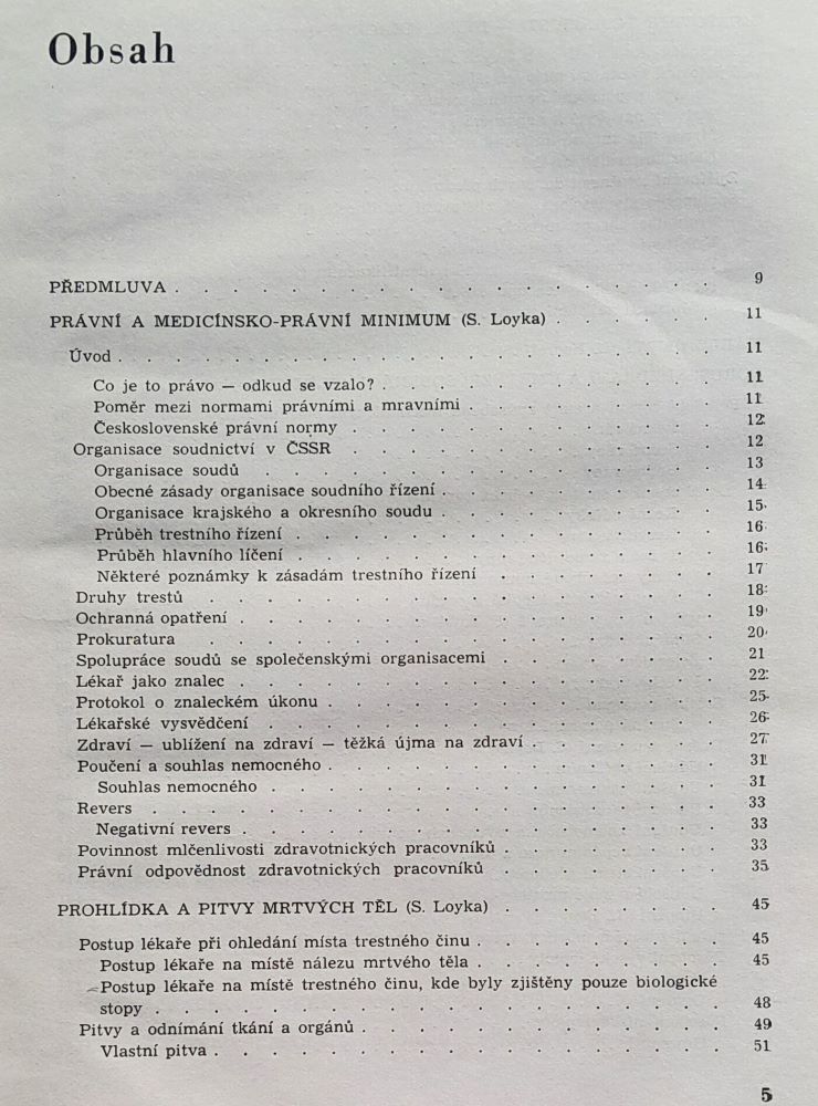 Učebnice soudního lékařství pro stomatology / Učebnice pro lékařské fakulty