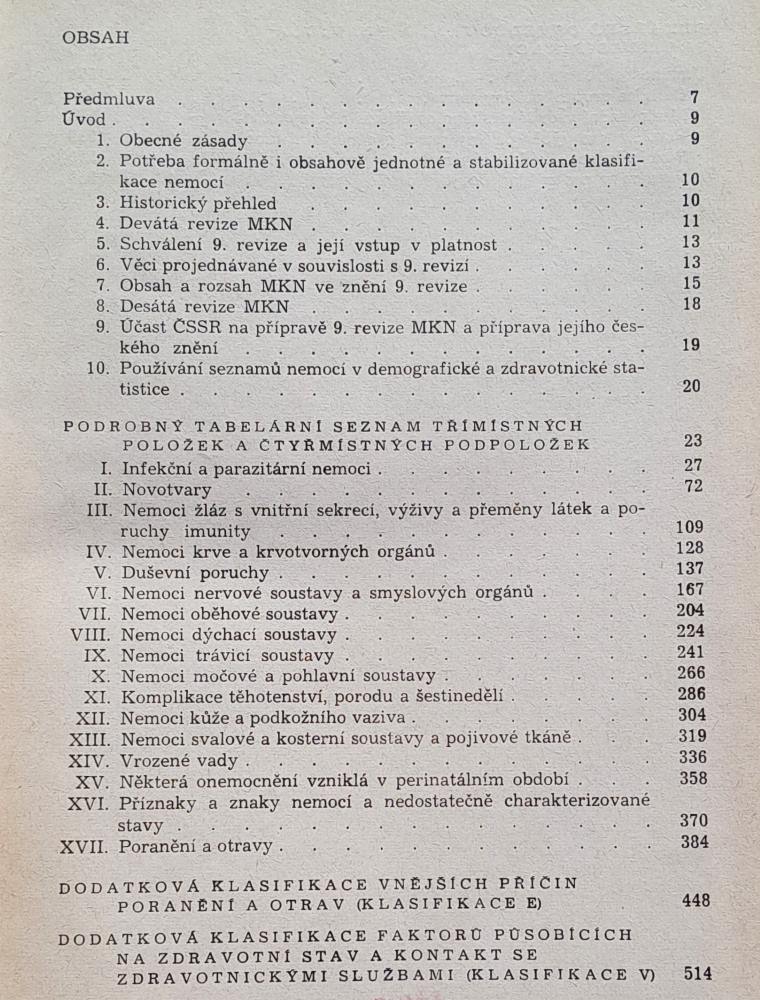 Mezinárodní klasifikace nemocí / Zpracoval Miroslav Šantrúček