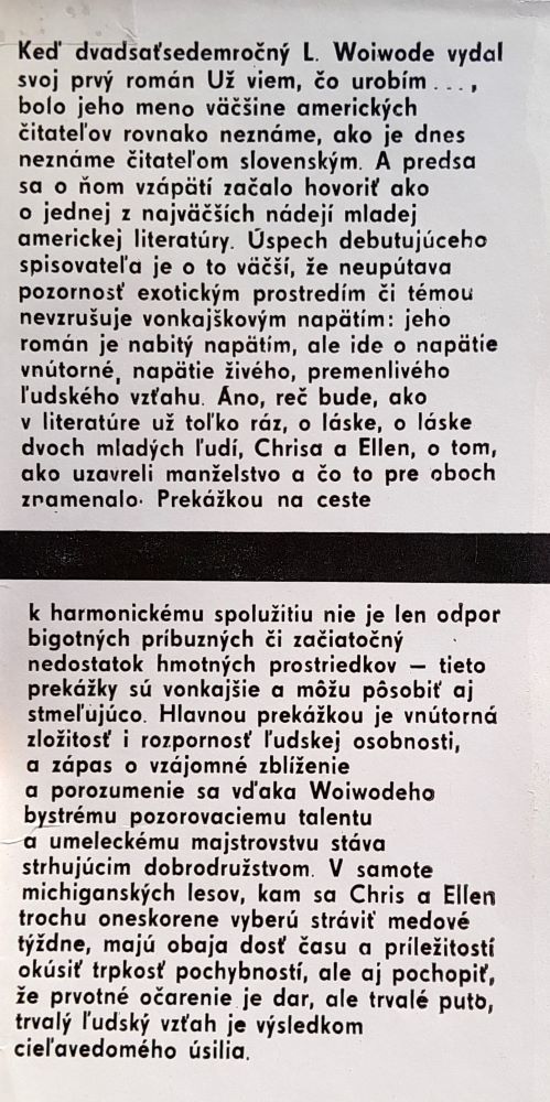 Už viem, čo urobím...