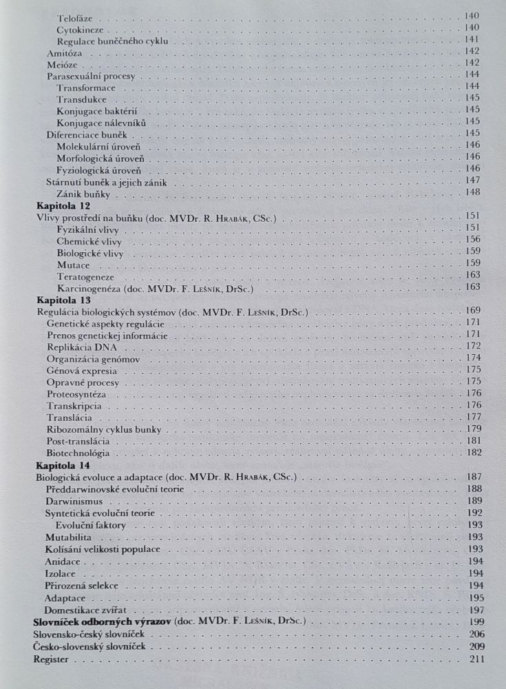 Biológia pre veterinárnych medikov