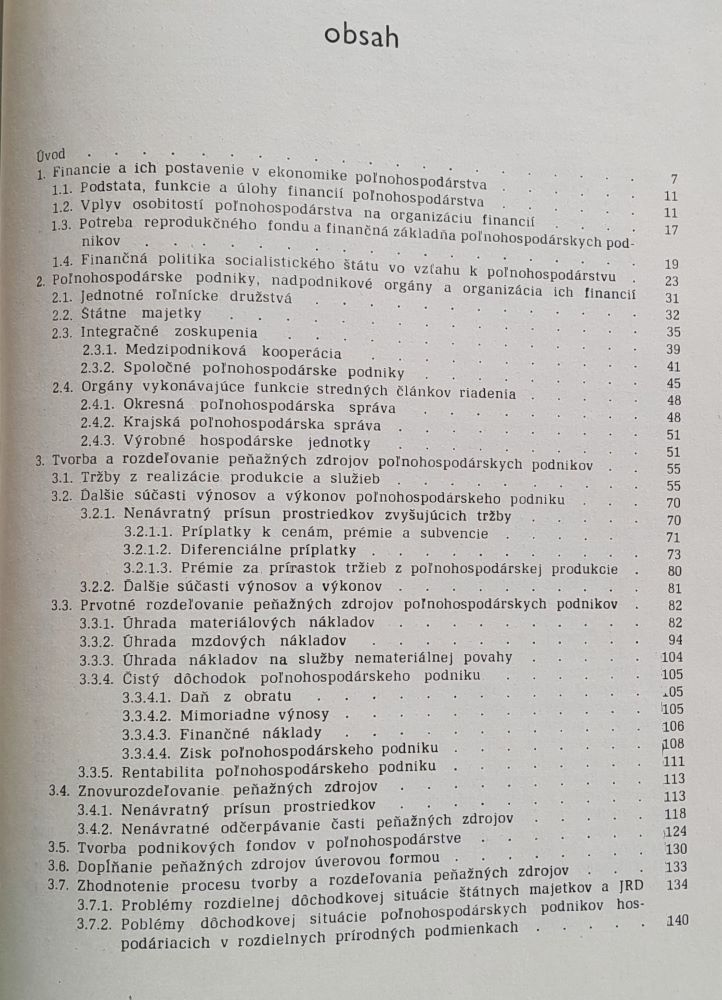 Financie poľnohospodárstva / Náklad 1000 kusov