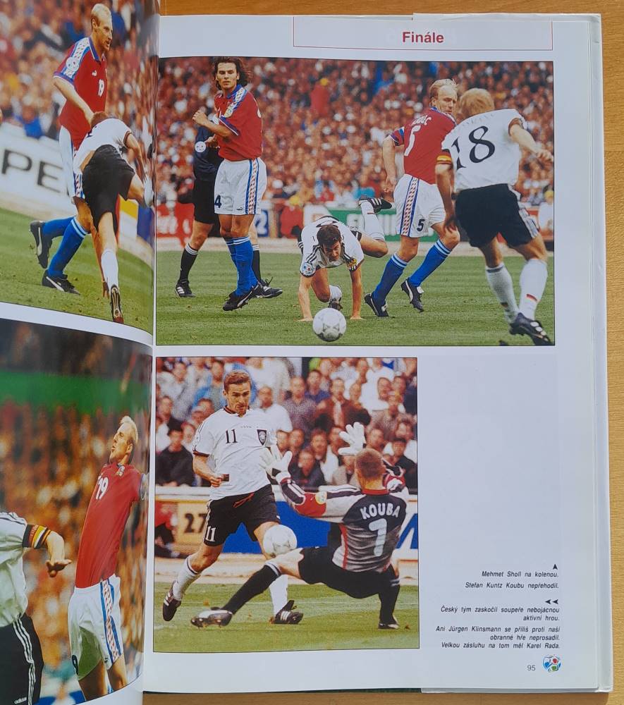 Euro 96 / X. mistrovství Evropy v kopané Anglie
