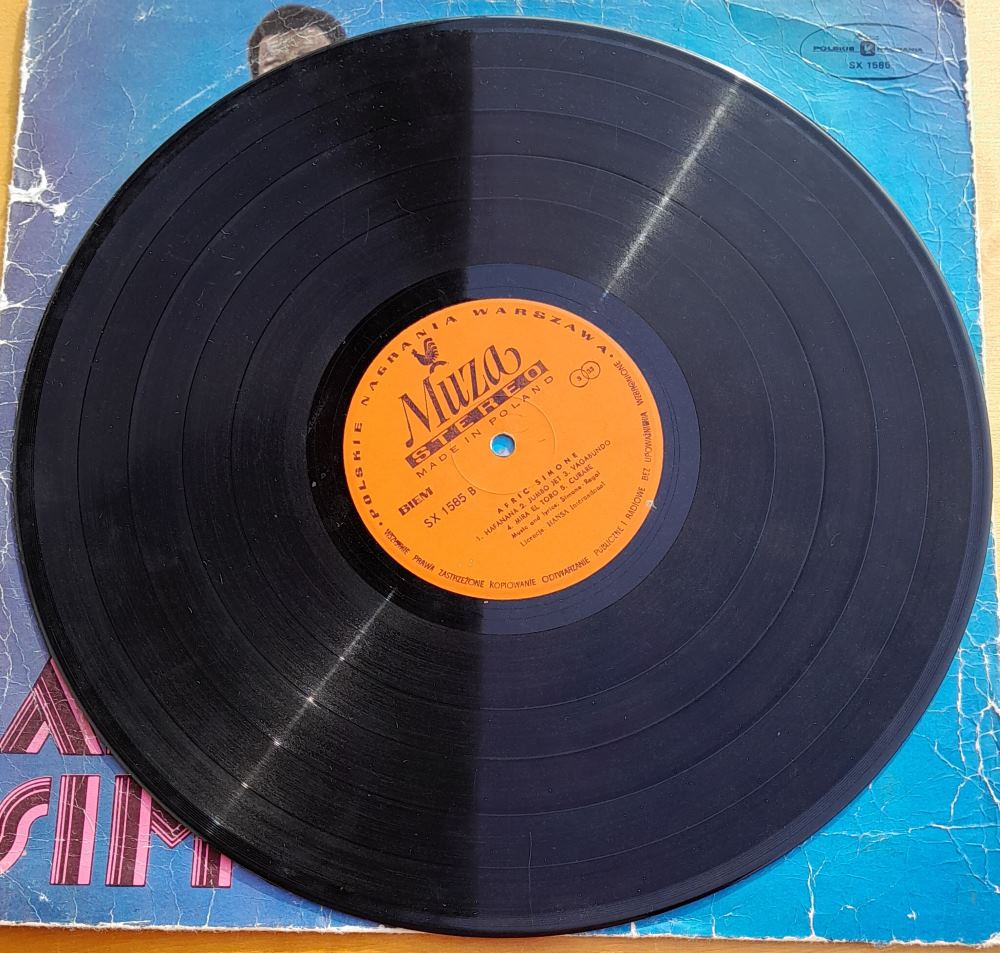 Afric Simone LP platňa - long play