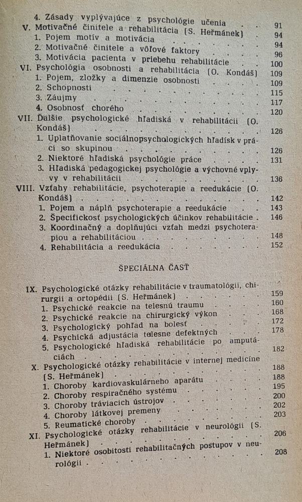 Psychológia v liečebnej rehabilitácii