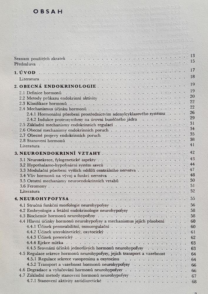 Patofysiologie žláz s vnitřní sekrecí / Patologická fysiologie