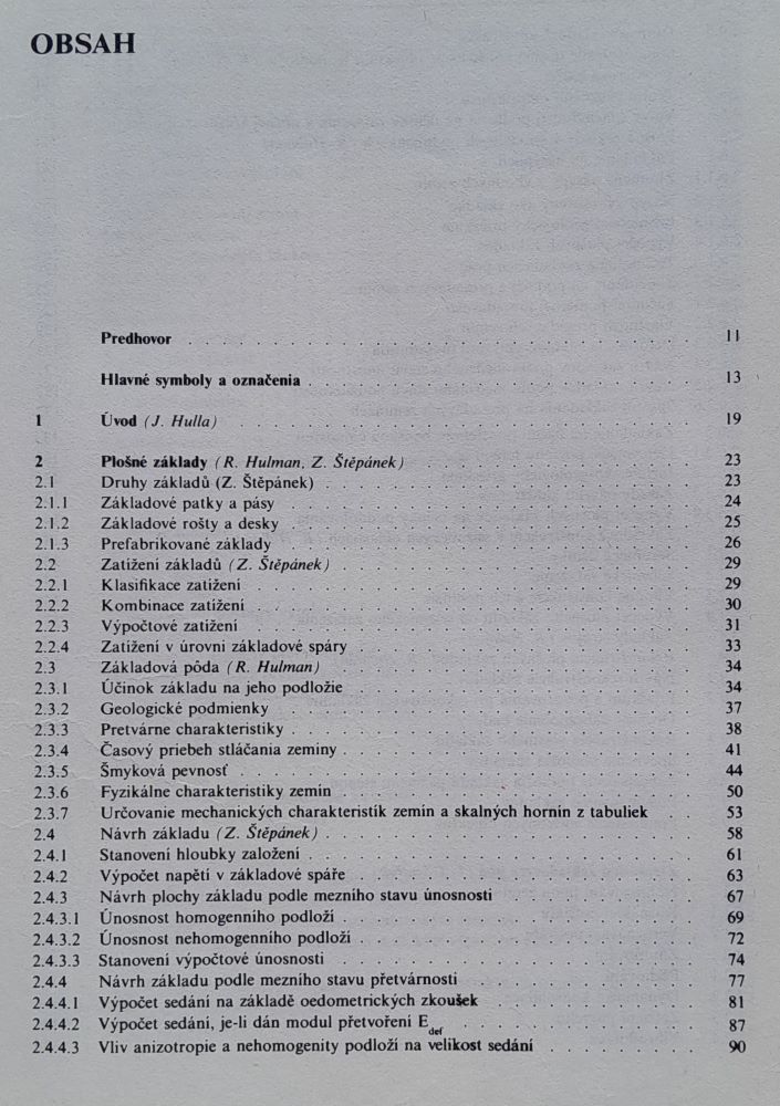 Zakladanie stavieb / Edícia stavebníckej literatúry