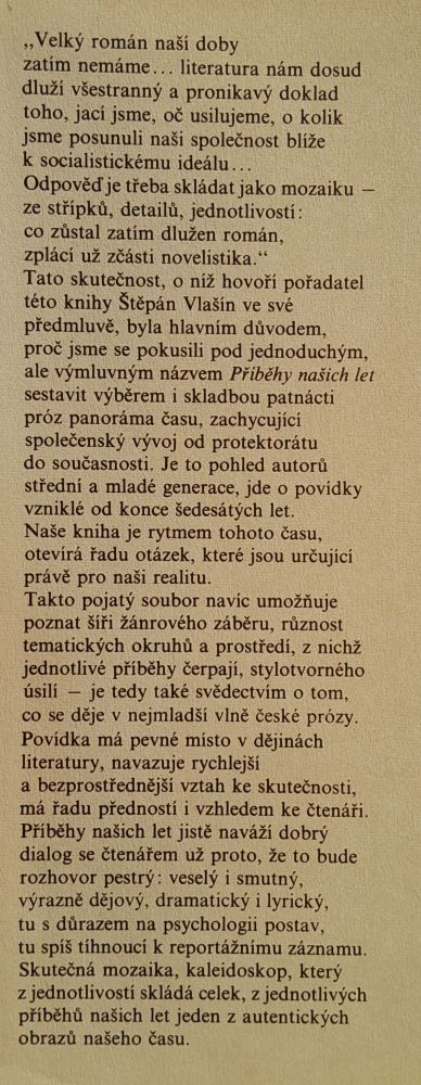 Příběhy našich let