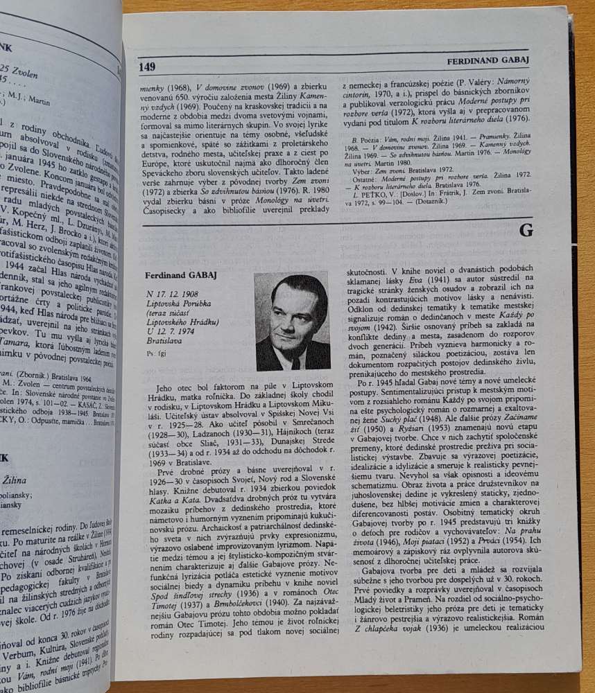 Encyklopédia slovenských spisovateľov 1. 2.