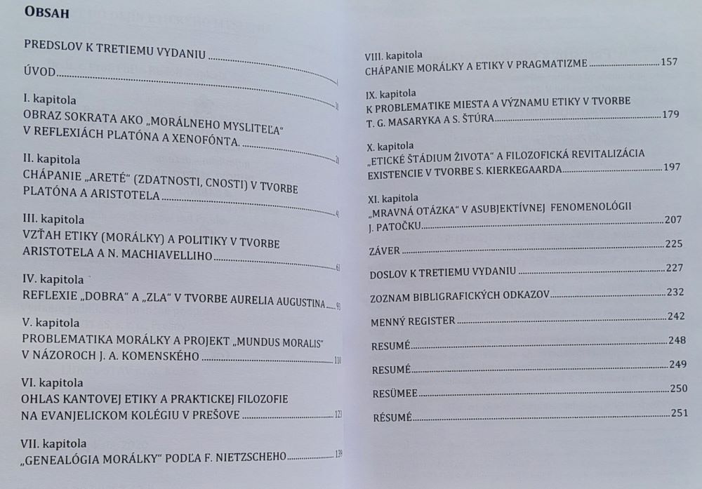 Pohľady do dejín etického myslenia