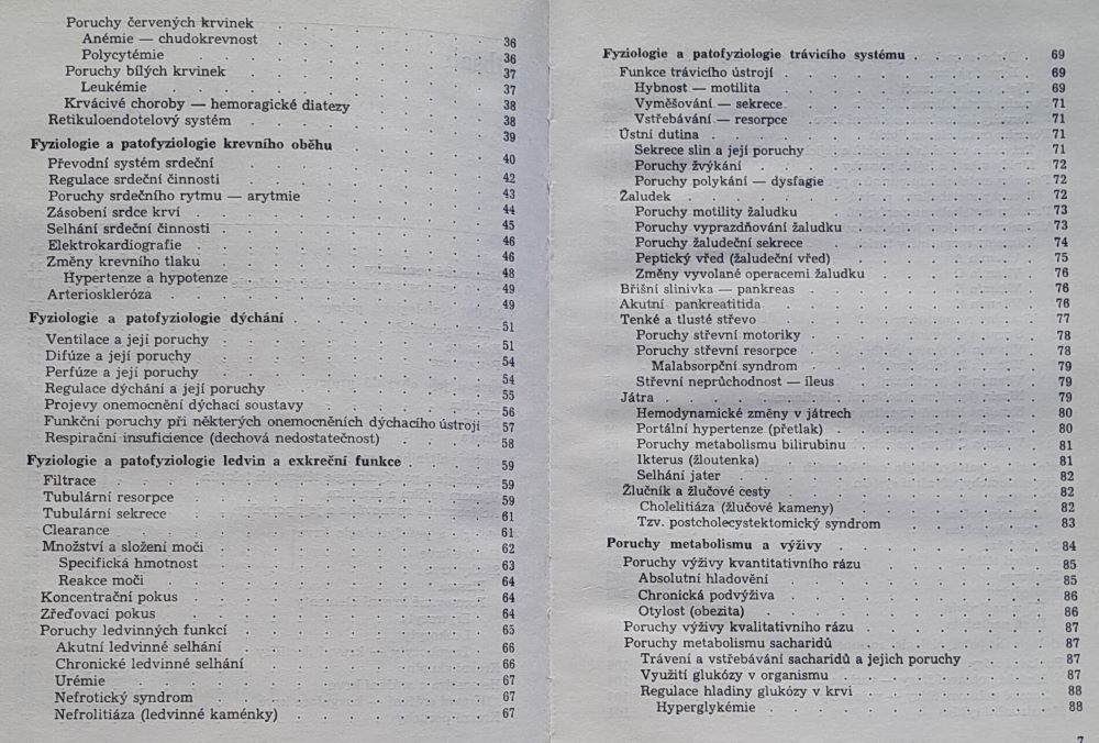 Fyziologie a patologie / 1. Patofyziologie / Učebnice pro zdravotnické školy