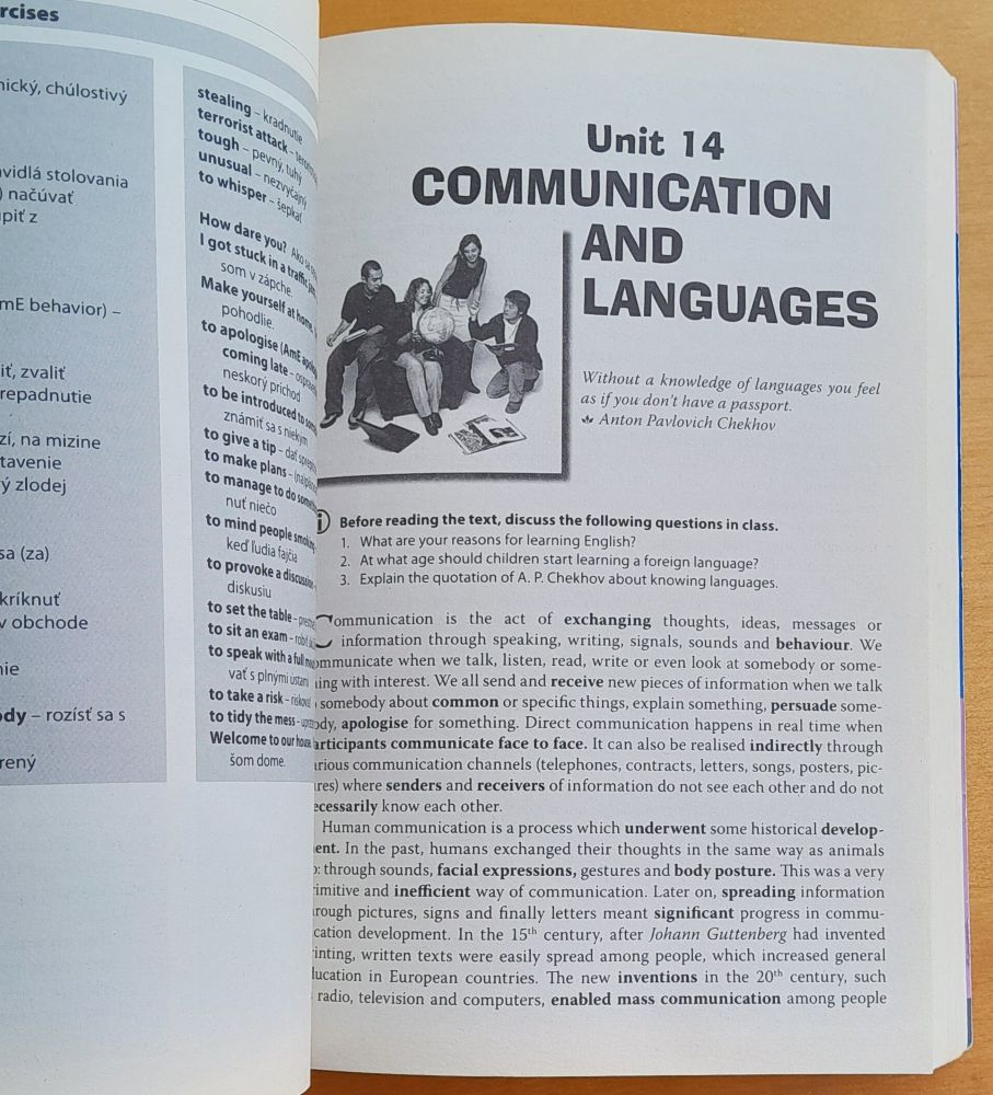 Yes! / Angličtina - maturita vyššia úroveň