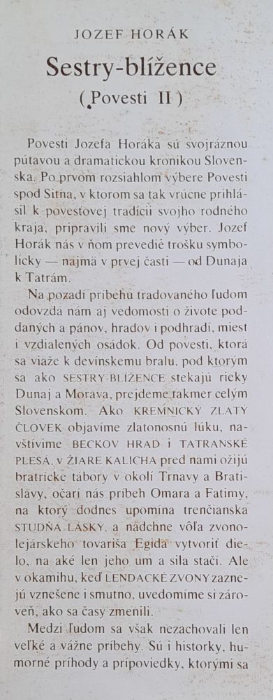 Sestry-blížence / Povesti 2. / Vybrané spisy