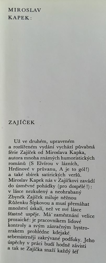 Zajíček / Edícia ERB