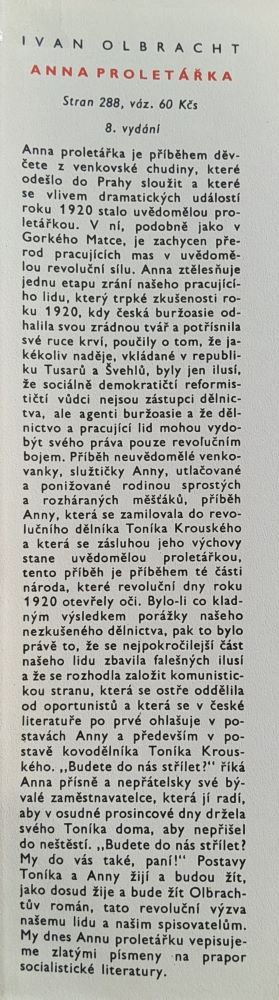 Anna Proletárka / Román o roku 1920