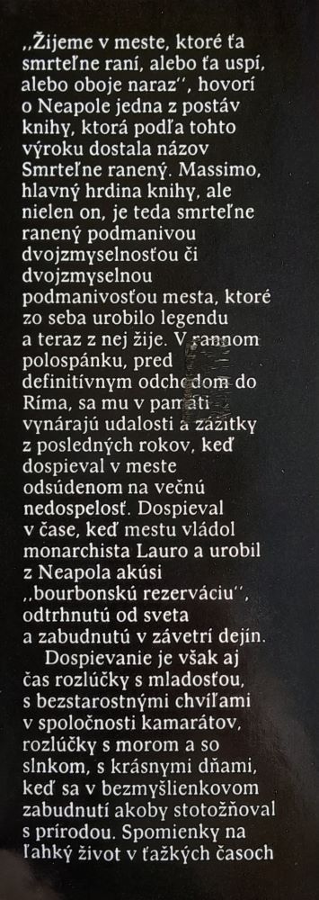 Smrteľne ranený / Edícia Štafeta