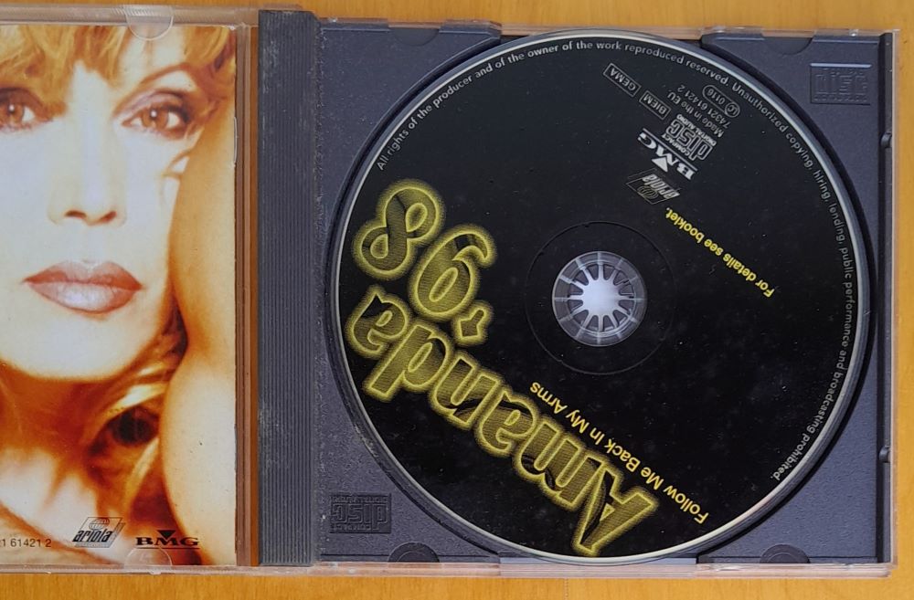 Amanda 98 / Follow Me Back In My Arms / CD
