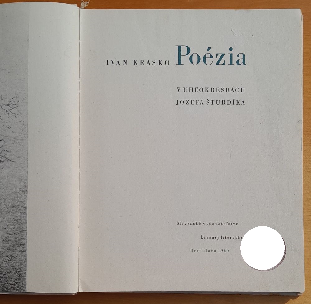 Poézia v uhľokresbách Jozefa Šturdíka