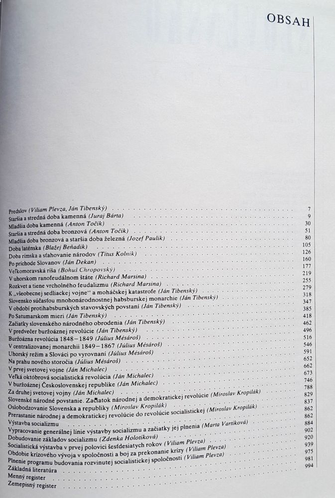 Slovensko 1. - Dejiny