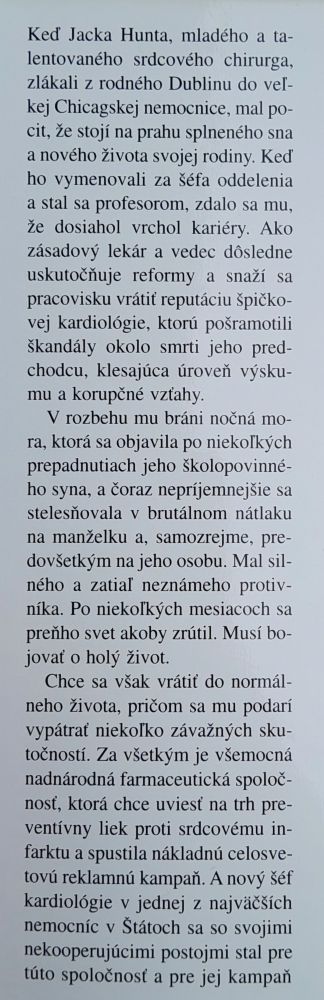 Posledná povinnosť / Medicínsky thriller