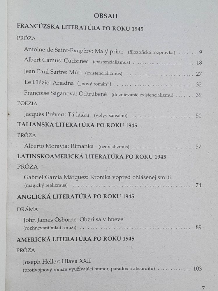 Sprievodca dielami slovenskej a svetovej literatúry 1. 2. 3.