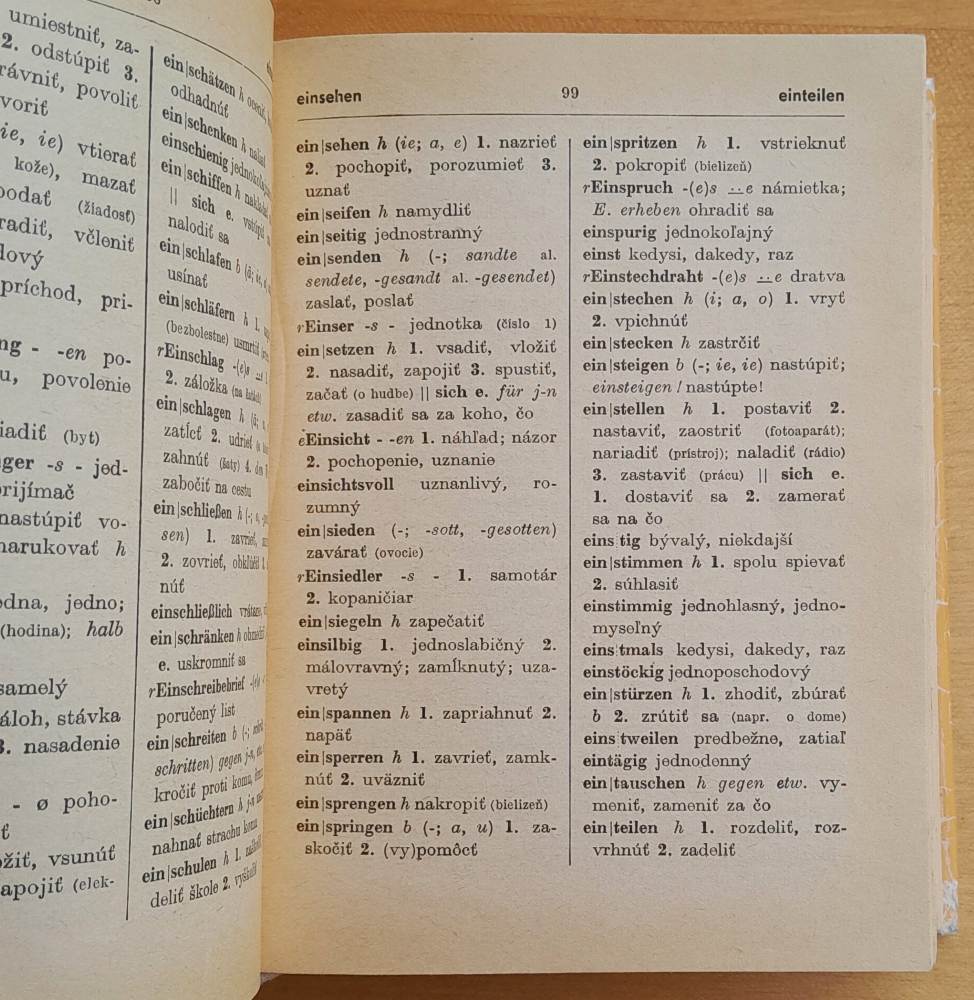 Nemecko-slovenský a slovensko-nemecký slovník