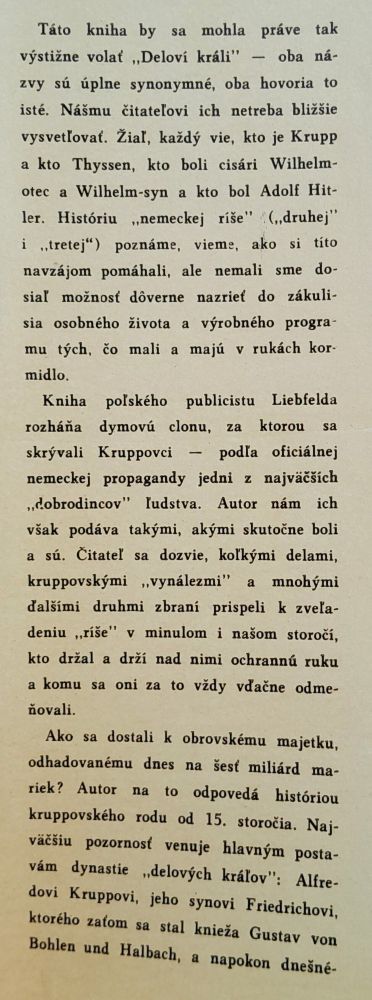 Dynastia Kruppovcov / História štyroch pokolení