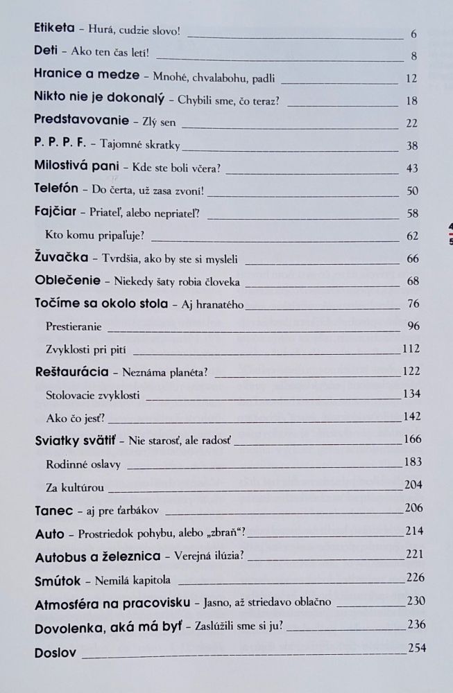 Moderné spoločenské správanie / Džínsy alebo smoking?