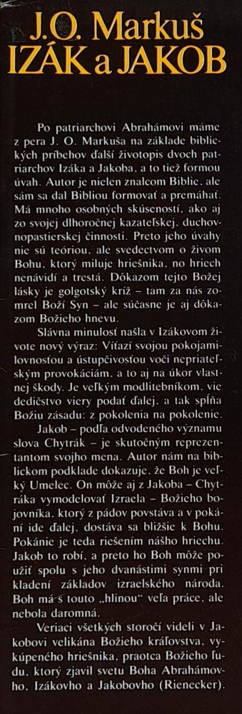 Izák a Jakob / Životopis dvoch patriarchov