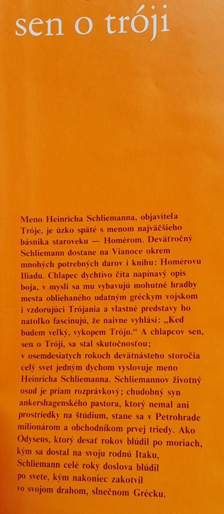 Sen o tróji / Osudy slávnych