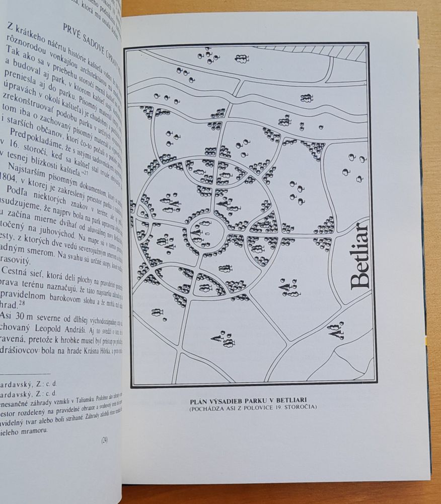 Prírodný park v Betliari