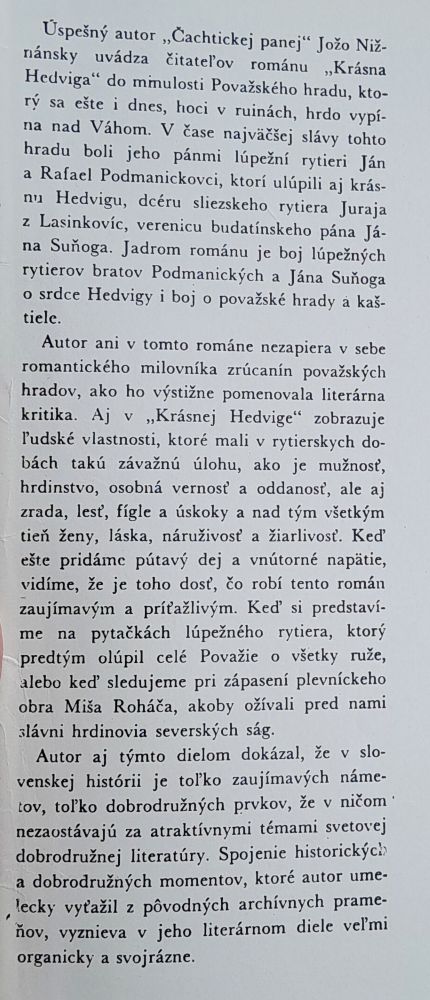 Krásna Hedviga / Edícia Meteor