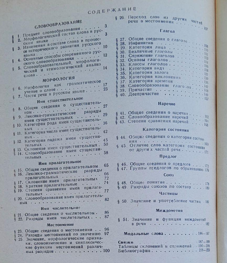 Sovremennyj russkij literaturnyj jazyk / Slovoobrazovanije / Morfologija