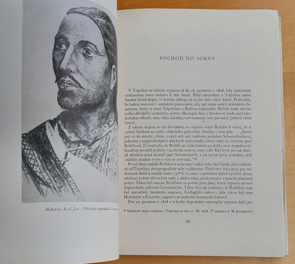 Zapomenutý český cestovatel / Studie z dějin afrických výzkumú v XIX. století