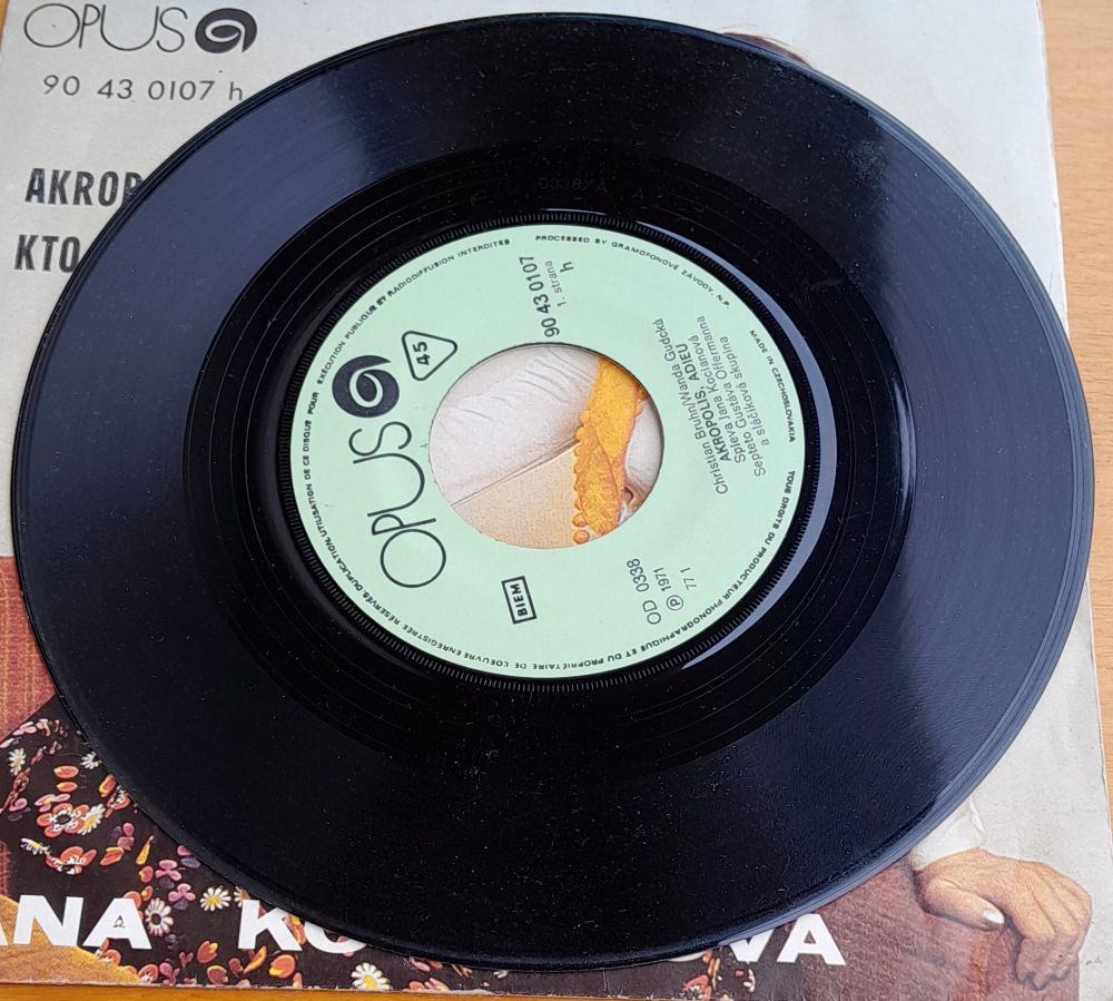 Jana Kocianová, LP Platňa - single play