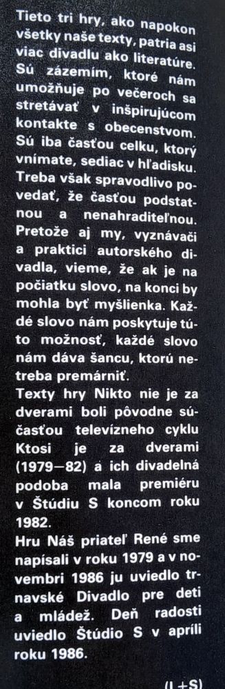 Tri hry / Edícia Žihadlice