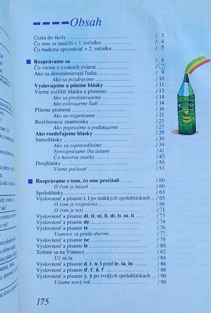 Slovenský jazyk pre 2. ročník základných škôl