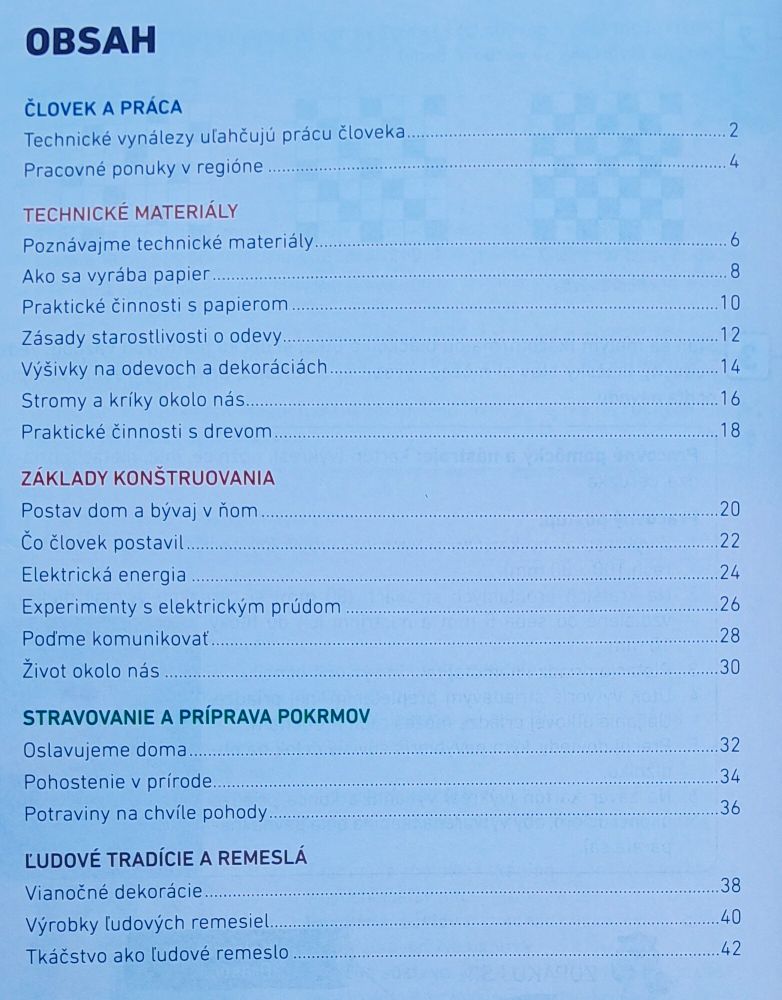 Tvorivé pracovné vyučovanie / Pracovná učebnica pre 4. ročník ZŠ / V súlade s inovovaným ŠVP