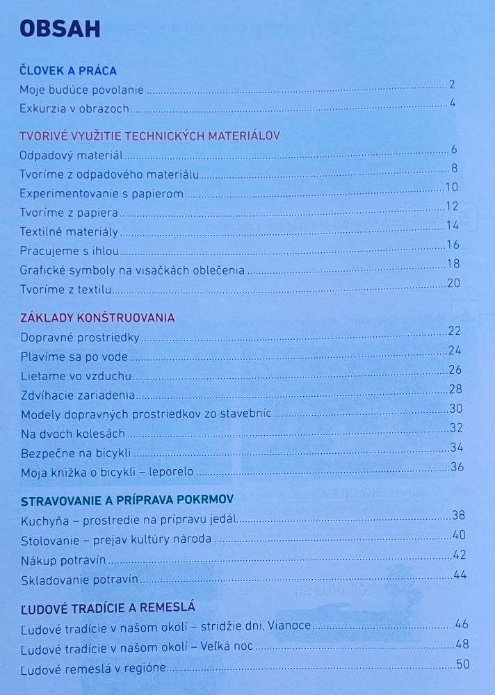 Tvorivé pracovné vyučovanie / Pracovná učebnica pre 3. ročník ZŠ / V súlade s inovovaným ŠVP