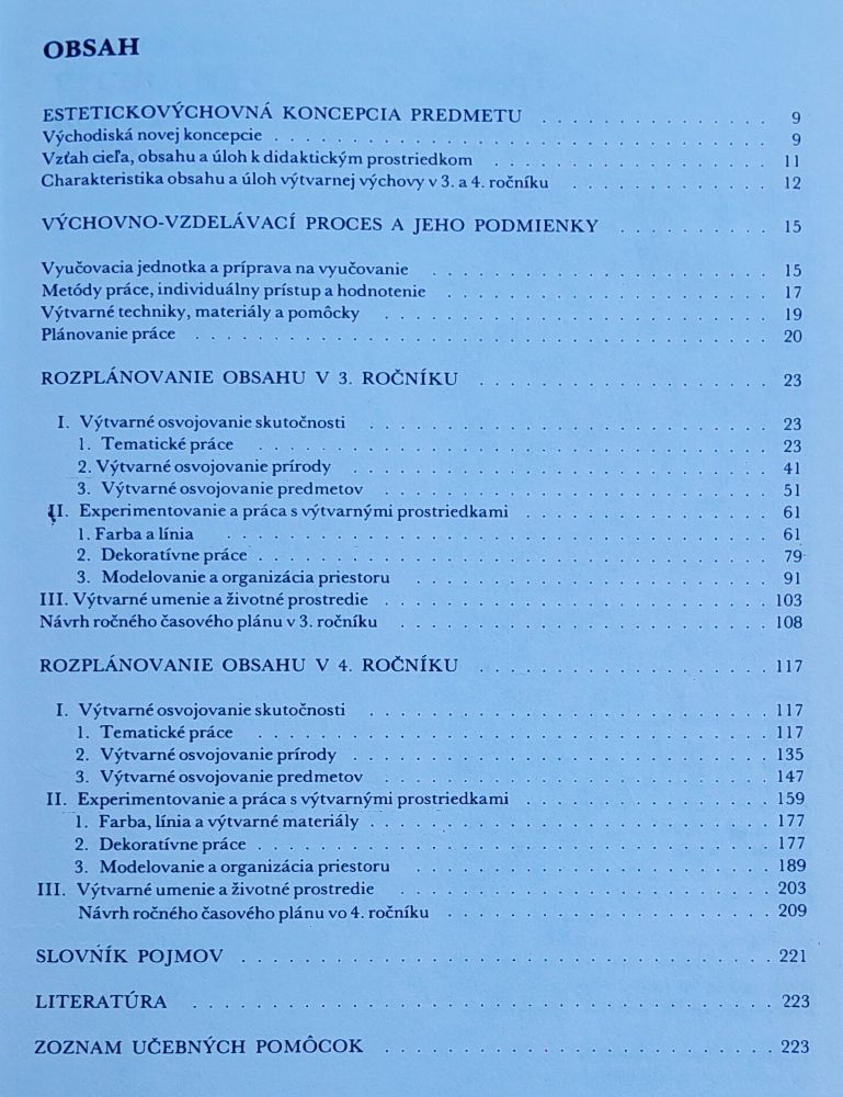 Výtvarná výchova v 3. a 4. ročníku ZŠ / Metodická príručka