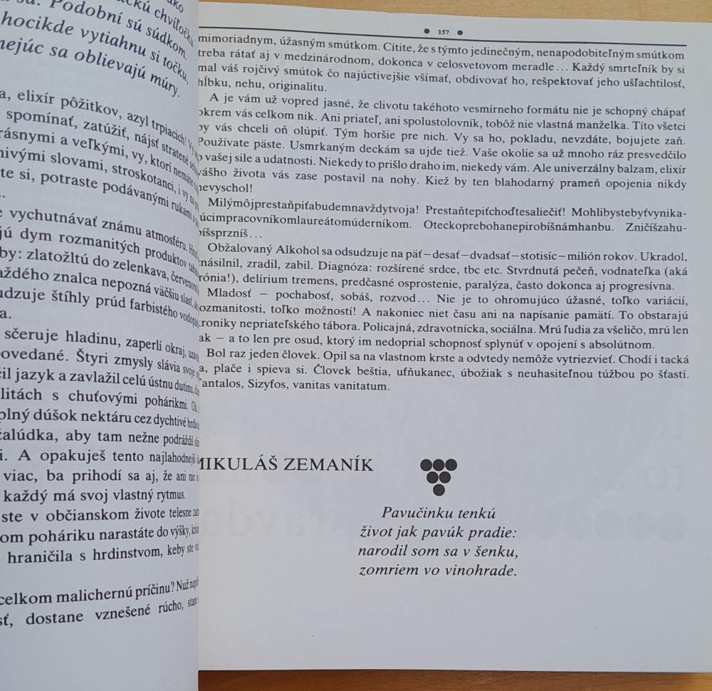Chvála vína / Víno v slovenskej poézii