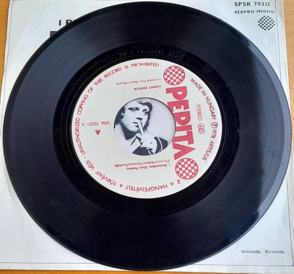 Danny Mirror, LP platňa