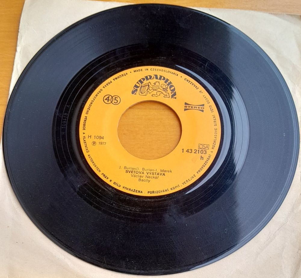 Václav Neckář, LP platňa